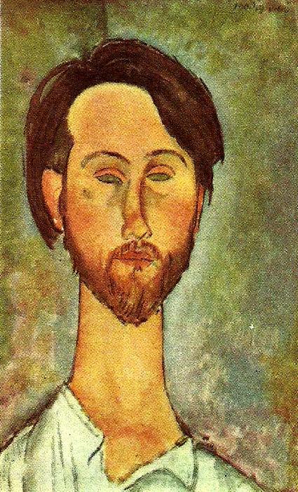 Amedeo Modigliani portratt av doktor Spain oil painting art